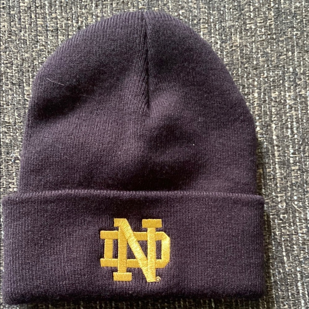 Kids Beanie - Black and Gold